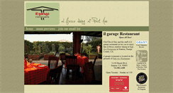 Desktop Screenshot of ilgarageristorante.com